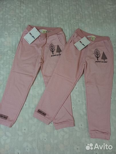 Брюки утепленные для девочки Lucky Child новые