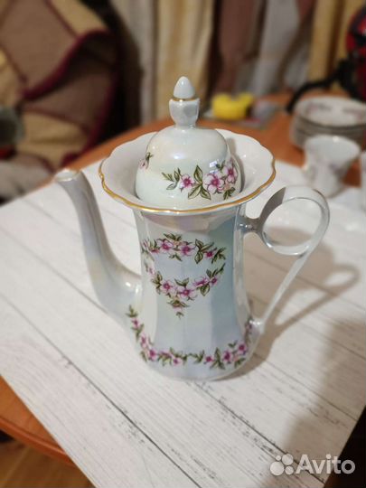 Сервиз кофейный фарфор