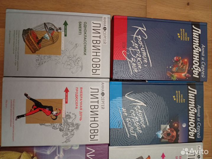 Книги Литвиновых, в твёрдой обложке