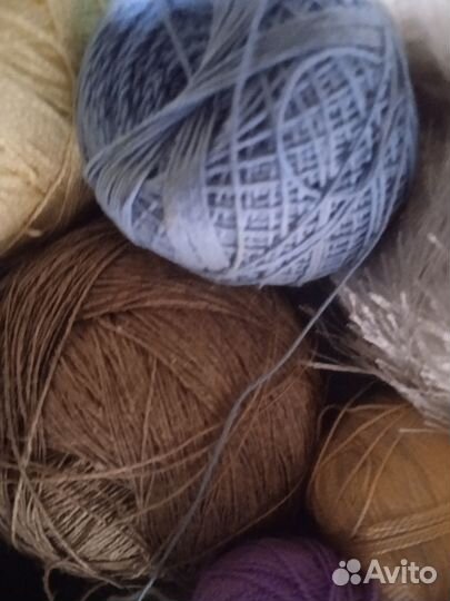 Пряжа нитки для вязания хлопок