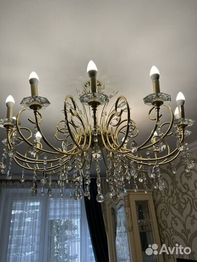 Люстра хрустальная