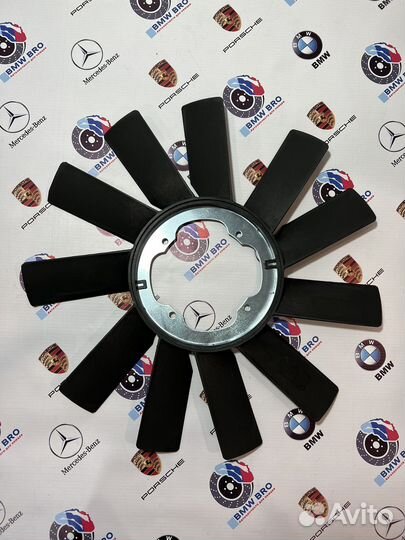 Крыльчатка вентилятора лопость BMW 4 болта