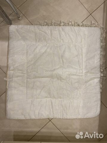 Зимний конверт-одеяло на выписку с шерстью