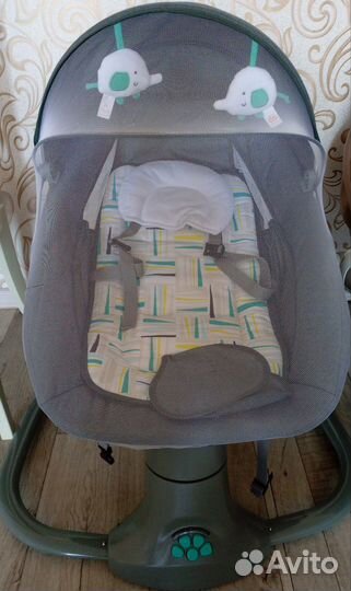 Шезлонг детский электрический