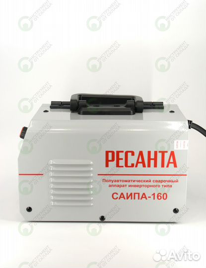 Сварочный полуавтомат саипа-160 (NO GAS) Ресанта