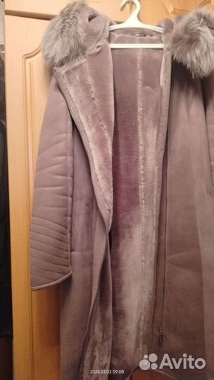 Дубленка женская демисезонная 44-46