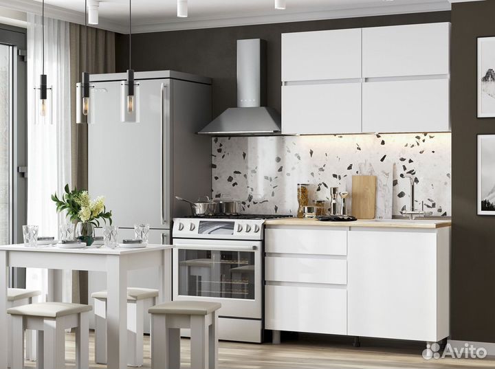 Кухня новая готовая 1,2 и 1,6м