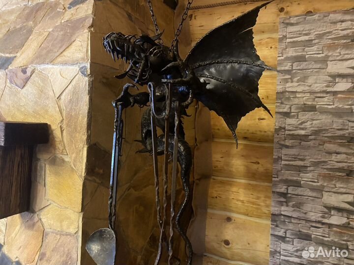 Каминный набор. Ручная ковка