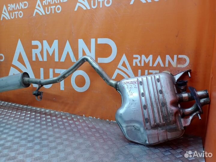 Глушитель левый Mercedes S-Class W222 2013-Нв