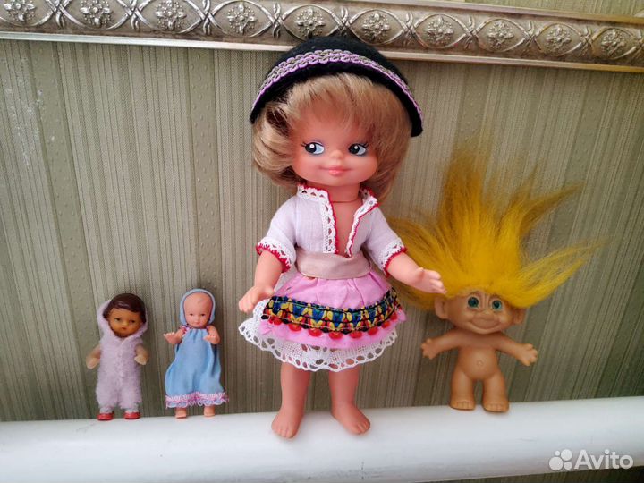 Кукла Копытка, Хитруля гдр, пупс гдр