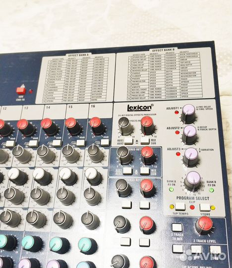 Микшерный пульт Soundcraft fx 16 ii