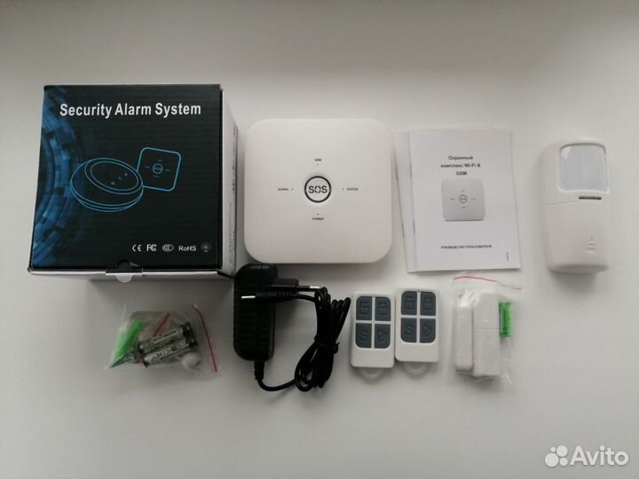 Охранная сигнализация беспроводная GSM для дома