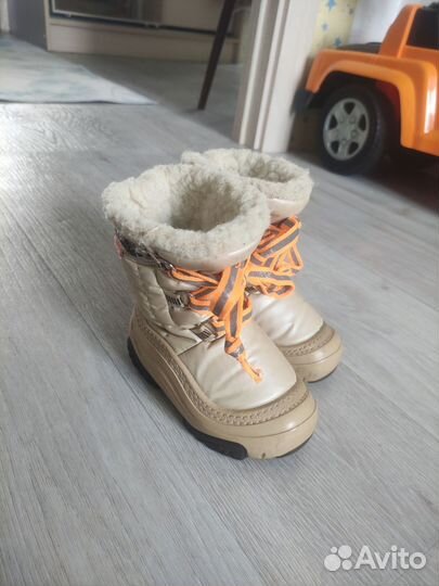 Сапоги детские зимние 20-21 на 1-1.5 года ботинки