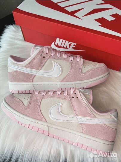 Кроссовки Nike dunk low pink