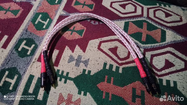 Audiocrast 8TC 7N occ, 2rca кабель, 0.5м