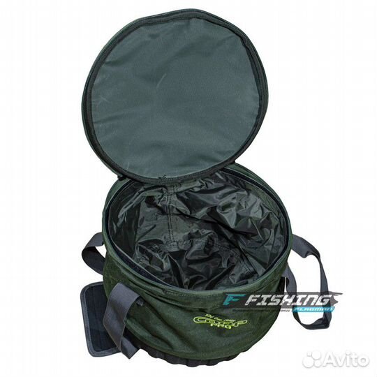 Сумка для замешивания прикормки с крышкой большая