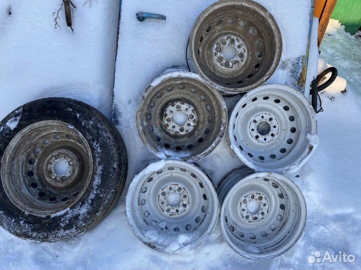 Диски R13-14 (штампы белые,серые)