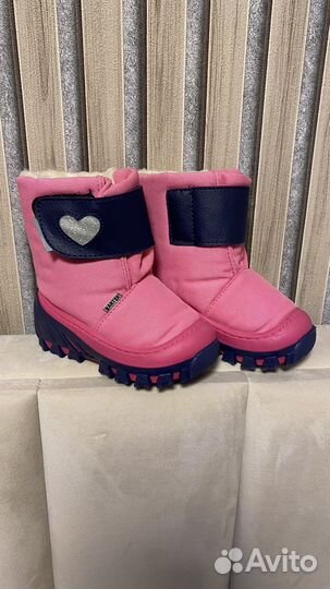 Сапоги зимние для девочки 20/21