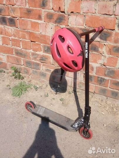 Трюковой самокат Rush action