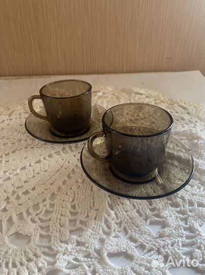 Стеклянные чашки