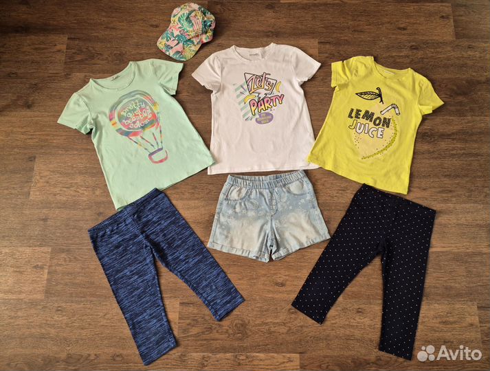 Вещи пакетом на девочку р.134-140