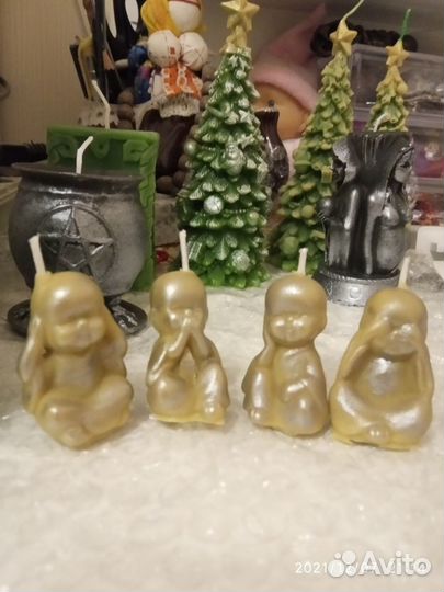 Набор свечей Монахи