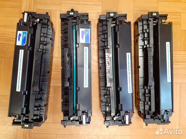 Картриджи для цветного принтера, почти новые