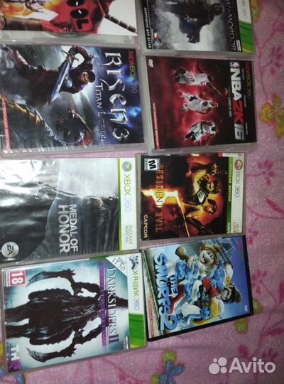 Диски на xbox 360