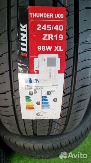 iLink Thunder U09 245/40 R19 и 275/35 R19 100Y