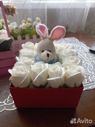 Мыльные букеты