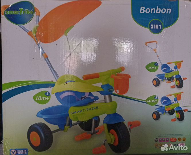 Трехколесный велосипед Smart Trike Bonbon