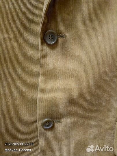 Пиджак мужской вельвет