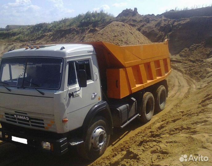 Песок мытый в наличии