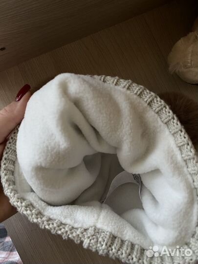 Зимняя шапка детская