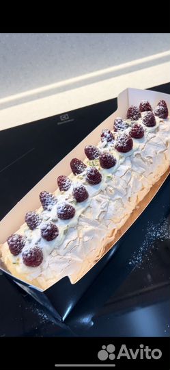 Меренговый рулет на заказ