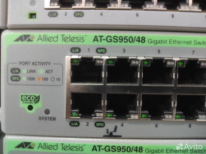 Коммутаторы 48 портов, гигабит