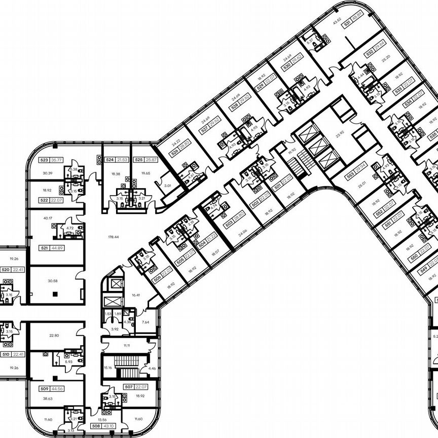 Апартаменты-студия, 29,2 м², 5/15 эт.