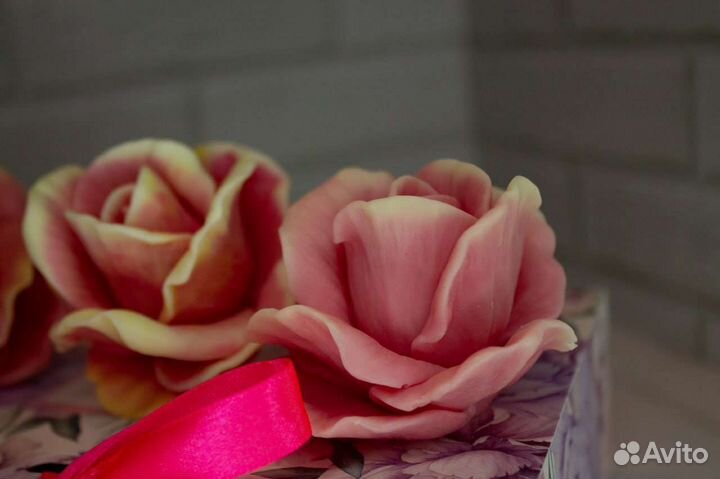 Роза из мыла