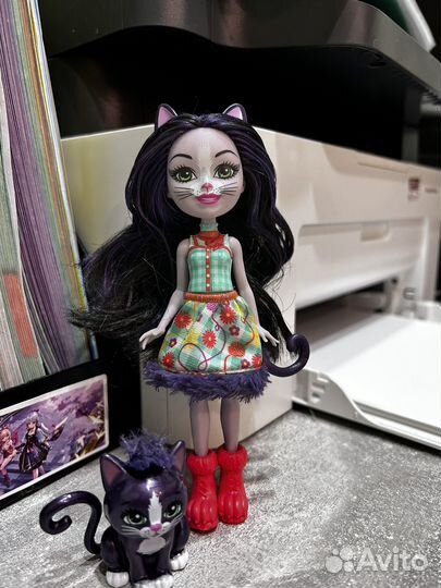 Кукла Энчантималс кошка