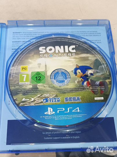 Sonic Frontiers ps4