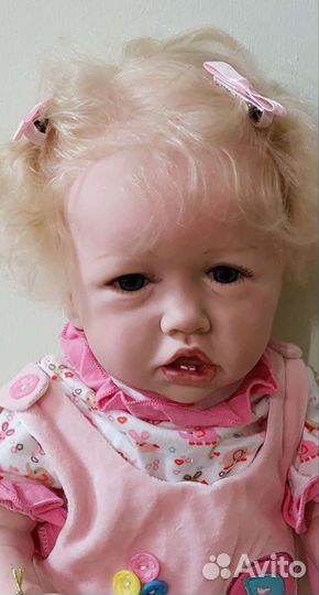 Кукла Реборн Варя, 57 см силикон с винилом