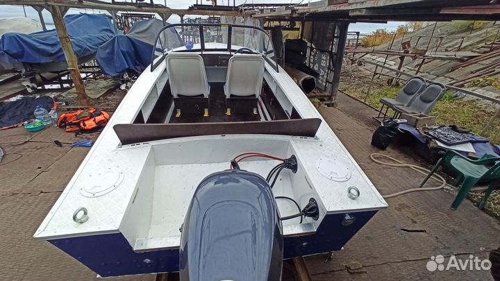 Прогресс 4, лодочный мотор Yamaha 40 E40XW