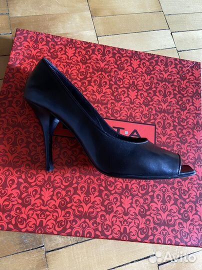 Туфли черные, б.у