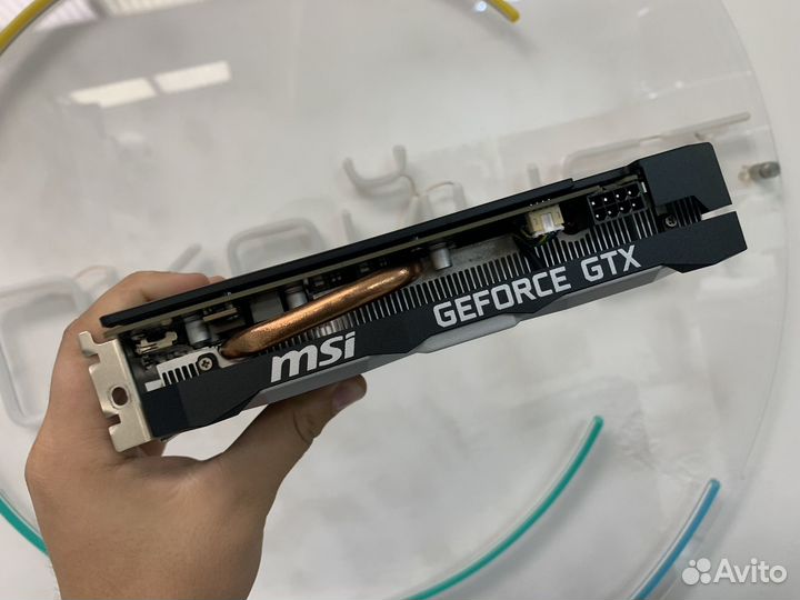 Б/У видеокарта MSI GTX 1660super Ventus XS 6gb