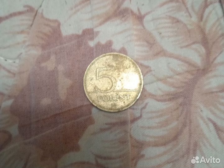 Монета 5 forint 1995г