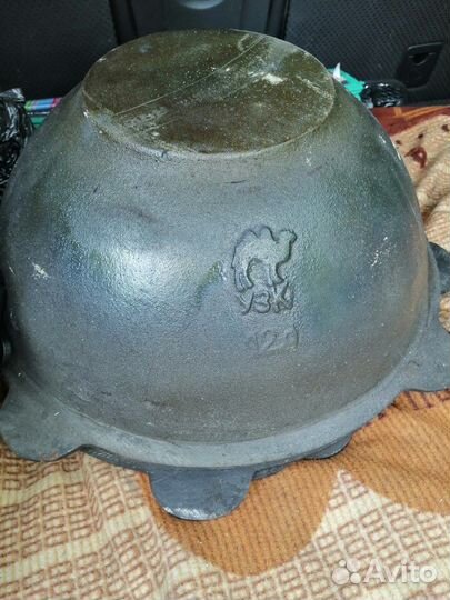 Казан чугунный узбекский на 12л