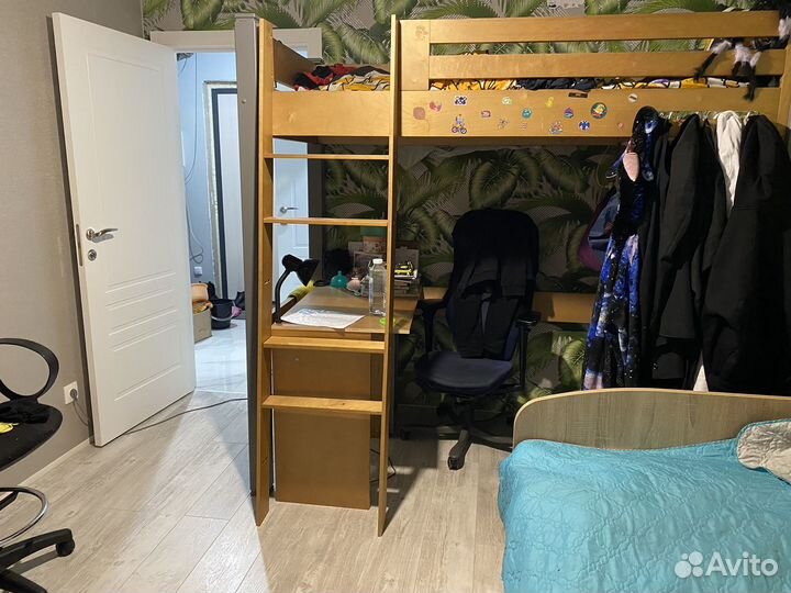 Детская кровать чердак