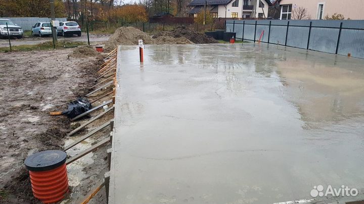 Бетонные работы Строительство домов