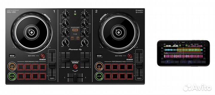 Pioneer DDJ-200 Dj Контроллер Из Германии