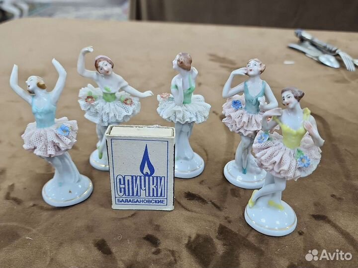 Фарфоровые статуэтки балерин германия